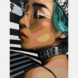 Akemi By Nana Artamonova, Spain,2022 (110 X 110)