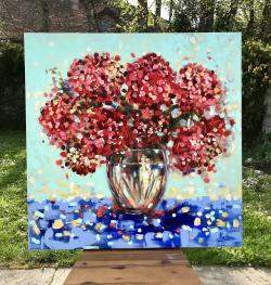A Touch Of Summer By Natalia Nosek (Natxa), Germany,2024 (80 X 80)