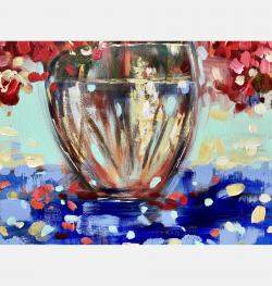 A Touch Of Summer By Natalia Nosek (Natxa), Germany,2024 (80 X 80)