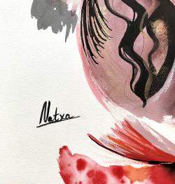 Samurai Koi By Natalia Nosek (Natxa), Germany,2023 (76 X 56)