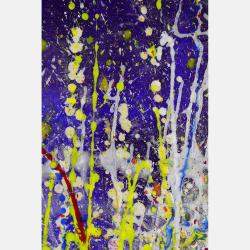 Sequel Of A Dream 3 (Starry Night) By Nestor Toro, United States,2022 (91.44 X 182.88)