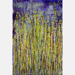 Sequel Of A Dream 3 (Starry Night) By Nestor Toro, United States,2022 (91.44 X 182.88)