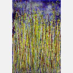 Sequel Of A Dream 3 (Starry Night) By Nestor Toro, United States,2022 (91.44 X 182.88)