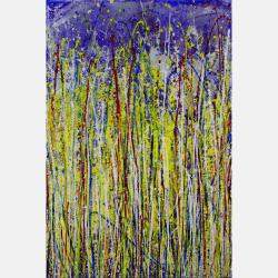 Sequel Of A Dream 3 (Starry Night) By Nestor Toro, United States,2022 (91.44 X 182.88)