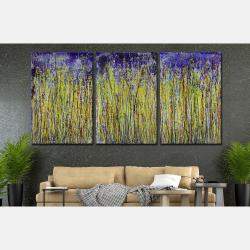 Sequel Of A Dream 3 (Starry Night) By Nestor Toro, United States,2022 (91.44 X 182.88)