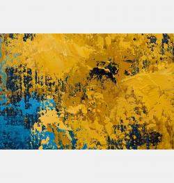 Yellow Flowers By Olena Bogatska, Ukraine,2021 (97 X 132)