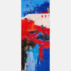 Abstract #10 By Olena Bogatska, Ukraine,2019 (100 X 40)