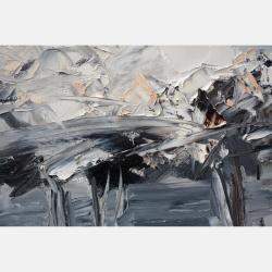 Arbres Dans Les Tons Neutres By Olga Novokhatska, France,2017 (73 X 116)