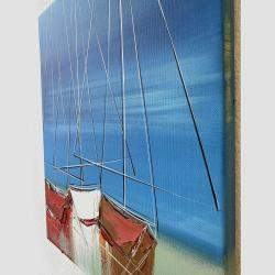 Le Temps Qui Passe... (Esprit Voile) By Olivier Messas, France,2023 (40 X 30)