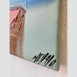 Le Temps Qui Passe... (Esprit Voile) By Olivier Messas, France,2023 (40 X 30)