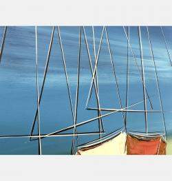 Le Temps Qui Passe... (Esprit Voile) By Olivier Messas, France,2023 (40 X 30)