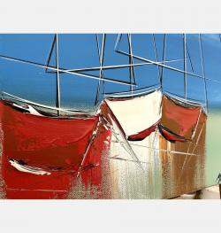 Le Temps Qui Passe... (Esprit Voile) By Olivier Messas, France,2023 (40 X 30)