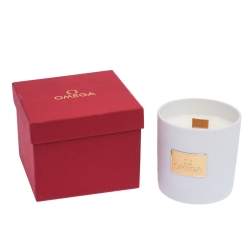 Omega White Scented Candle