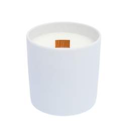 Omega White Scented Candle