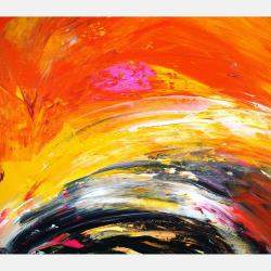 Fire Wave Xxl 1 By Peter Nottrott, Germany,2020 (100 X 200)