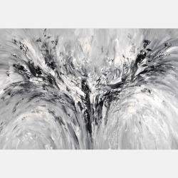 Black And White Energy Xl 1 By Peter Nottrott, Germany,2022 (105 X 155)
