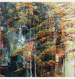 Old Dormitory In Fall By Quan Le, Vietnam,2022 (90 X 150)