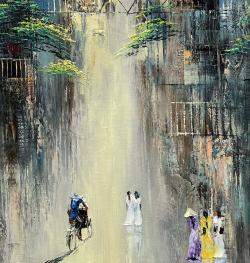School Season By Quan Le, Vietnam,2023 (120 X 120)