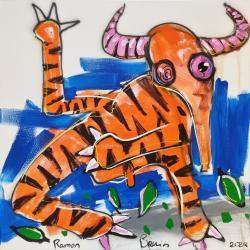 Gnutigershrew By Ramon Bruin, Netherlands,2022 (100 X 100)