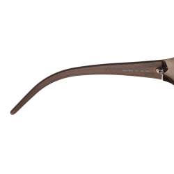 Pre Owned نظارة شمسية شيلد روبرتو كافالي اكاريو للجنسين متدرجة ذهبية / بنية