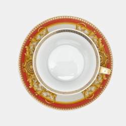 Pre Owned Rosenthal Meets Versace Asian Dream Tea Cup & Saucer