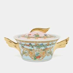 Rosenthal Meets Versace Ikarus Le jardin de Versace Covered Vegetable Bowl