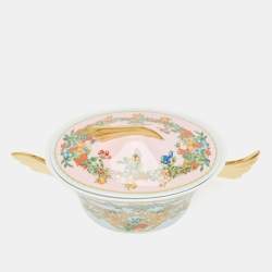 Rosenthal Meets Versace Ikarus Le jardin de Versace Covered Vegetable Bowl