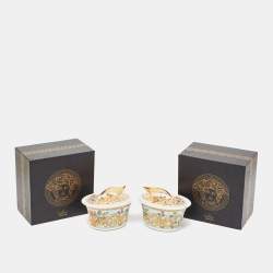 Rosenthal Meets Versace Le jardin de Versace Covered Sugar Bowl Set of 2