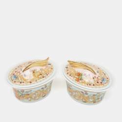 Rosenthal Meets Versace Le jardin de Versace Covered Sugar Bowl Set of 2