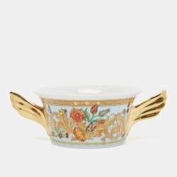 Rosenthal Meets Versace Le jardin de Versace Creamsoup Cup with Saucer Set of 2