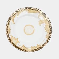 Rosenthal Meets Versace Arabesque Champagne Canape Plates Set of 2