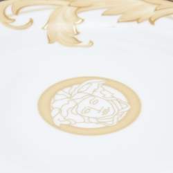 Rosenthal Meets Versace Arabesque Champagne Canape Plates Set of 2