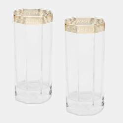 Rosenthal Meets Versace Medusa D’Or Aperitif Wine Glasses Set of 2