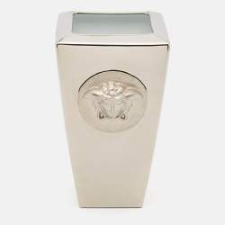 Rosenthal Meets Versace Platinum Medusa Vanity Vase
