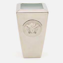 Rosenthal Meets Versace Platinum Medusa Vanity Vase
