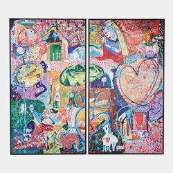 The Children of India - 'The Linking of Souls - Within Our Hearts', by Sacha Jafri, UK, 2018 (300 x 340)