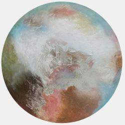Poetry In Gold 61 By Shan Re, India,2022 (121.92 X 121.92)