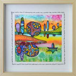 Is Love A Boat? By Silvia Pavlova, Bulgaria,2024 (25 X 25)