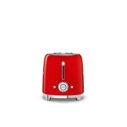 Smeg 50's Retro Style Aesthetic 2 Slice Toaster,Red (Available for UAE Customers Only)