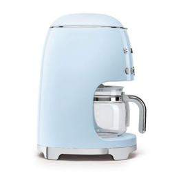 Smeg 50'S Retro Style Aesthetic Drip Filter Coffee Machine, Pastel Blue (Available for UAE Customers Only)