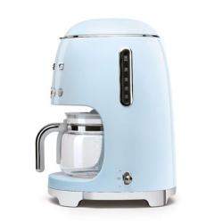 Smeg 50'S Retro Style Aesthetic Drip Filter Coffee Machine, Pastel Blue (Available for UAE Customers Only)