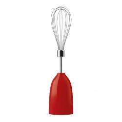 Smeg 50's Retro Style Aesthetic Hand Blender with Accessories, Red (Available for UAE Customers Only)
