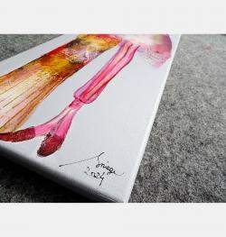 Mesdames Donata Et Eva By Sniege, France,2024 (60 X 20)