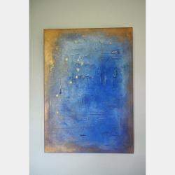 Dans Le Bleu Qui Petille By Sophie Duplain, France,2024 (70 X 50)