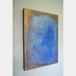 Dans Le Bleu Qui Petille By Sophie Duplain, France,2024 (70 X 50)
