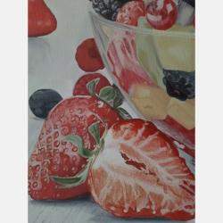 Summer Fruits By Sumaia Zahra, Kuwait,2017 (60 X 90)