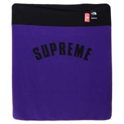 Supreme X The North Face Purple Arc Denali Fleece Blanket 