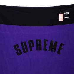 Supreme X The North Face Purple Arc Denali Fleece Blanket