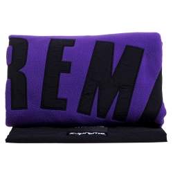 Supreme X The North Face Purple Arc Denali Fleece Blanket
