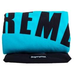 Supreme X The North Face Teal Arc Denali Fleece Blanket